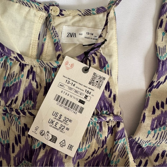 Zara SET Girls Pants Outfit  NWT - Picture 4 of 5